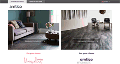 Desktop Screenshot of amtico.com